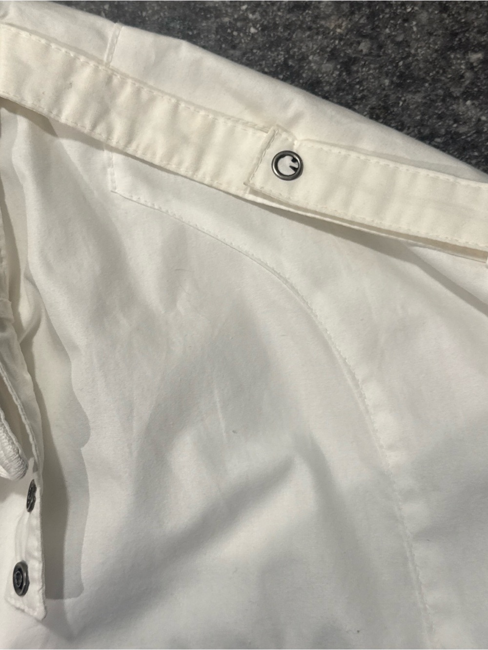 Members Only White Racer Windbreaker Jacket - Picture 8 of 9